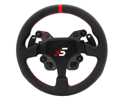 Kierownica do konsol SIMAGIC GT1 Round Steering Wheel, Shifter Paddles, Leather, QR70